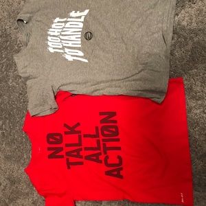 Boys Nike short sleeve shirts